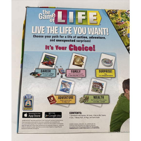 New Unopened Sealed The Game of Life Kids Have Spoken Board Game 2014 Hasbro - Picture 6 of 9
